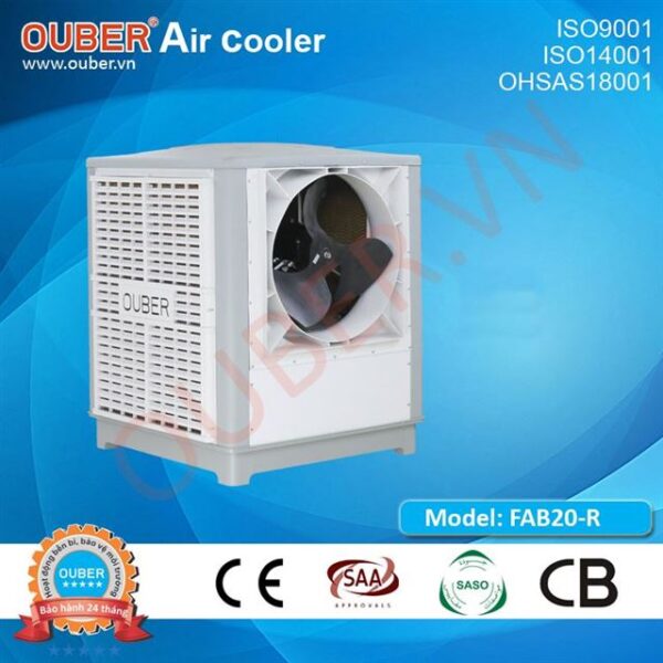 FAB20-R Máy làm mát 20000 Thổi xuống 1 tốc độ loại Hệ thống