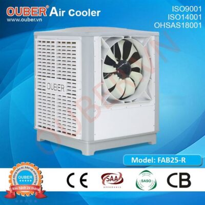 FAB25-R Máy làm mát 25000 Thổi ngang 1 tốc độ loại Hệ thống